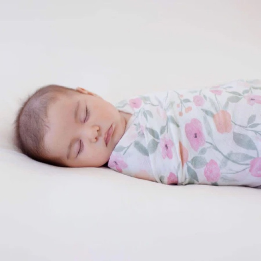 Aden + Anais cotton muslin swaddle blanket - ma fleur